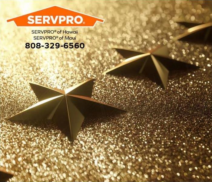 Gold stars represent high customer praise.